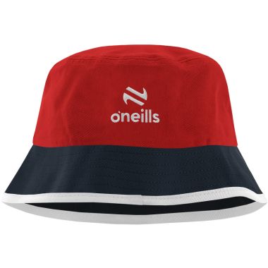 O&#039;Neills Louth GAA Ryan Bucket Hat Red / Black / White