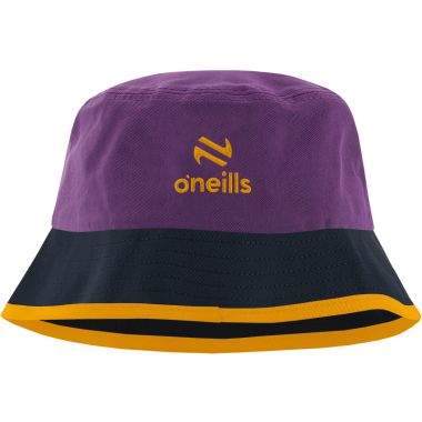 O&#039;Neills Wexford GAA Ryan Bucket Hat Purple / Amber / White