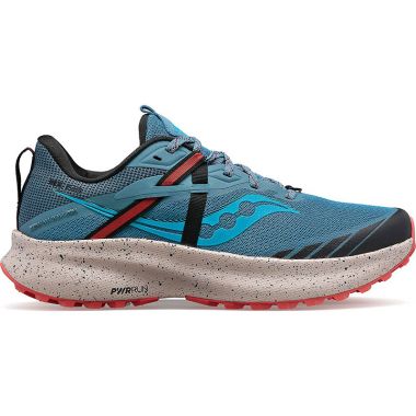 Saucony Women&#039;s Ride 15 Trail Runner Shoes Mist / Ember