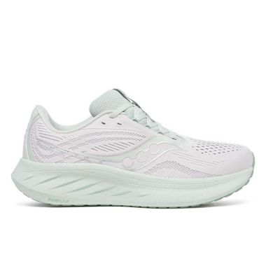 Saucony Women&#039;s Ride 18 Running Shoes Fog / Mist Mint - AW25