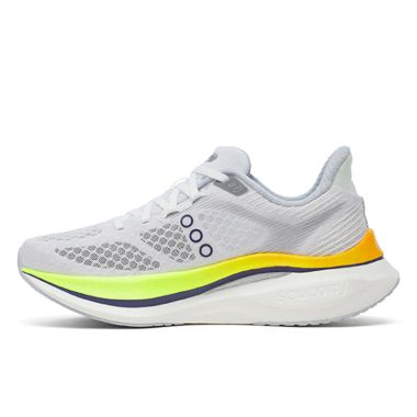 Saucony Women&#039;s Endorphin Speed 5 Running Shoes White / Citron - AW25