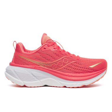 Saucony Women&#039;s Hurricane 25 Running Shoes Coral / Thistle / White - AW25