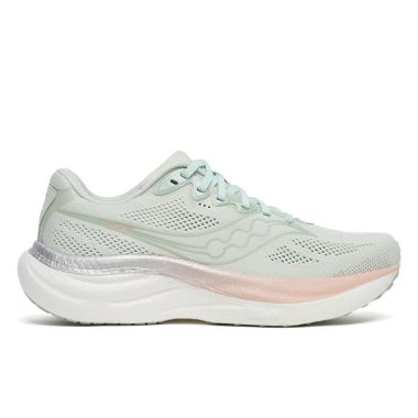 Saucony Women's Ride 19 Running Shoes Mist / Cameo- SS26