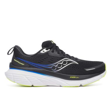 Saucony Men&#039;s Guide 18 Running Shoes Black / Lapis - AW25