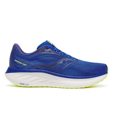 Saucony Men&#039;s Ride 18 Running Shoes Lapis / Citron - AW25