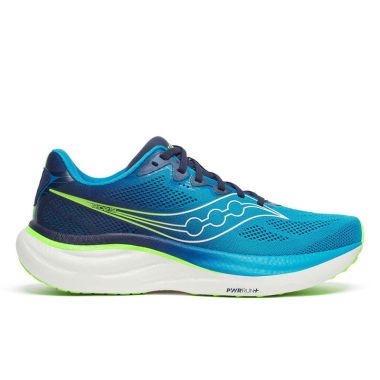Saucony Men's Ride 19 Running Shoes Cobalt / Slime - SS26