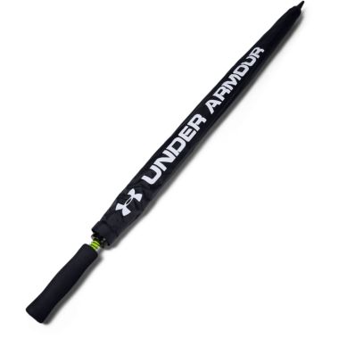 Under Armour Golf Umbrella - Double Canopy Black / High-Vis Yellow / White