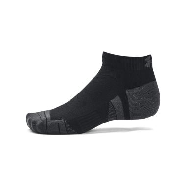 Under Armour Performance Tech 3-Pack Low Cut Socks Black / Jet Grey