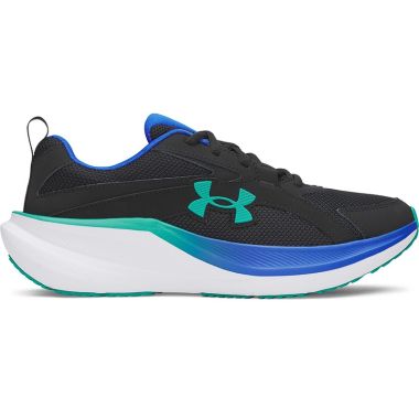 Under Armour Men's UA Assert 11 Running Shoes Black / Team Royal / Geode Green - AW26