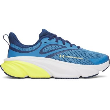 Under Armour Kids' Youth UA Rogue 3 Running Shoes Aegean Blue / Blackout Navy / Flash Light - AW26