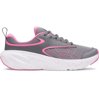 Under Armour Kids' Youth UA Surge 5 Running Shoes Titan Grey / Pink Frenzy - AW26