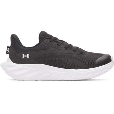 Under Armour Kids' Junior UA Ascend AL Running Shoes Black / White -SS26