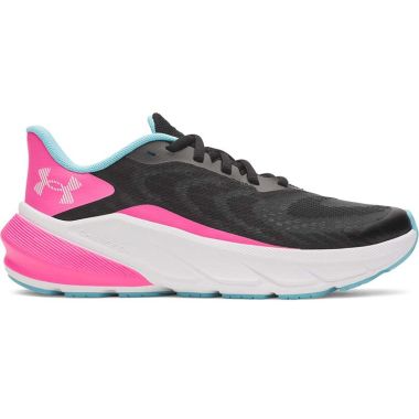 Under Armour Kids' Youth Turbulence 3 Running Shoe Black / Pink Rave / Iridescent -SS26