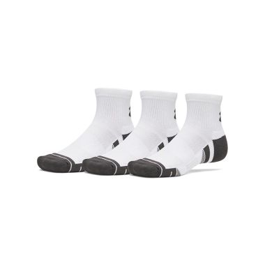 Under Armour UA Performance Tech 3 Pack Socks White / Jet Grey