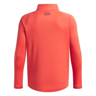 Under Armour Kids' UA Tech™ 2.0 Half Zip Venom Red / Black