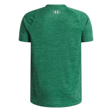 Under Armour Kids' UA Tech™ Textured T-Shirt Campus Ivy / White