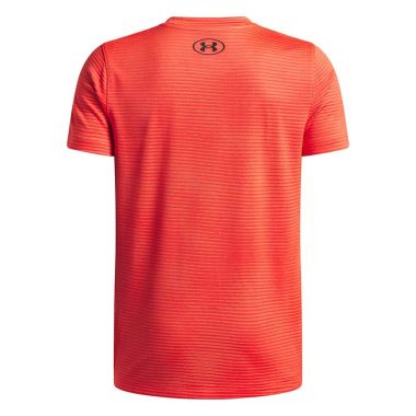 Under Armour Kids' UA Tech™ Vent Jacquard T-Shirt Venom Red / Black