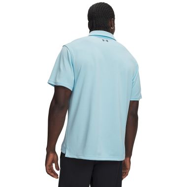 Under Armour Men's UA Tech™ Polo Opal Blue / Pitch Grey
