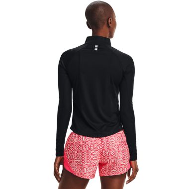 Under Armour Women&#039;s UA Speed Stride Attitude Half Zip Top Black / White / Reflective