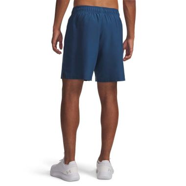 Under Armour Men's UA Woven Wordmark Shorts Wham Blue / White
