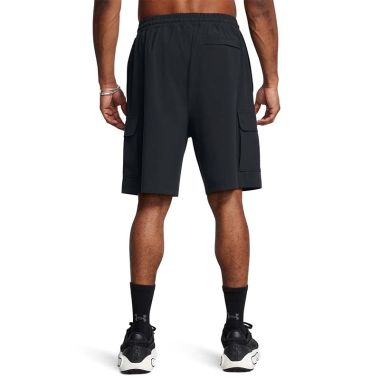 Under Armour Men's UA Vibe Woven Cargo Short Black / White
