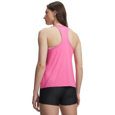 Under Armour Women's UA Tech™ Knockout Tank Top Pink Frenzy / Prime Pink