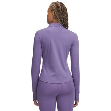 Under Armour Women's UA Motion Half Zip Top Purple Luxe / White