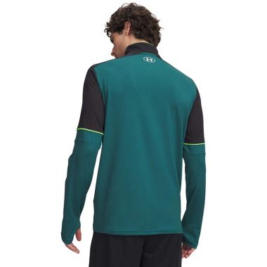 Under Armour Men's UA Challenger Training 1/4 Zip Top Rack Green / White