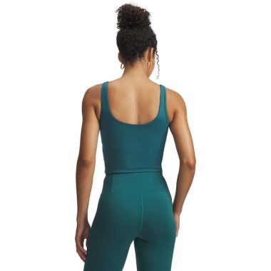 Under Armour Women's UA Motion Tank Top Rack Green / White