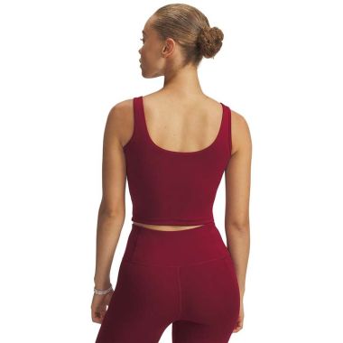 Under Armour Women's UA Motion Tank Top Cardinal / White