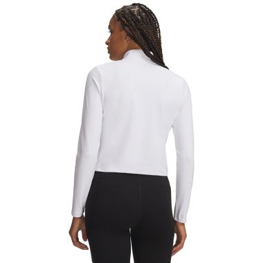 Under Armour Women's UA Motion Half Zip Top White / Halo Grey