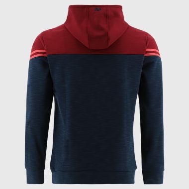 O'Neills Cork GAA Men's Sedona Hooded Top Marine / Red