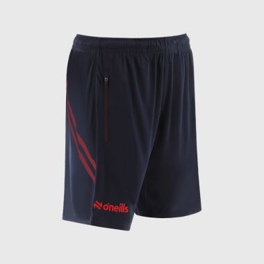 O'Neills Cork GAA Men's Sedona Training Shorts Marine / Red