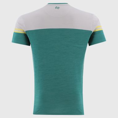 O'Neills Antrim GAA Men's Sedona T-Shirt Green / White / Yellow