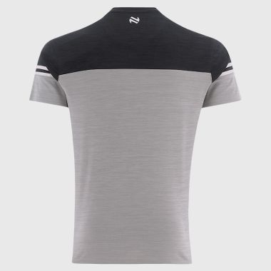 O'Neills Kilkenny GAA Men's Sedona T-Shirt Silver / Black / White