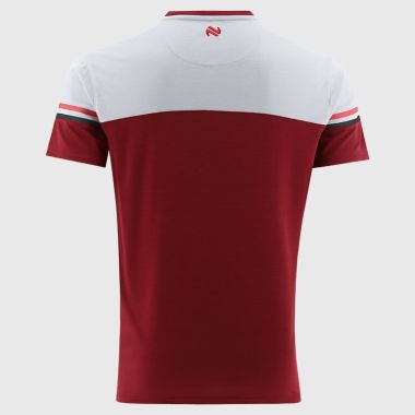 O'Neills Tyrone GAA Men's Sedona T-Shirt Red / White / Red