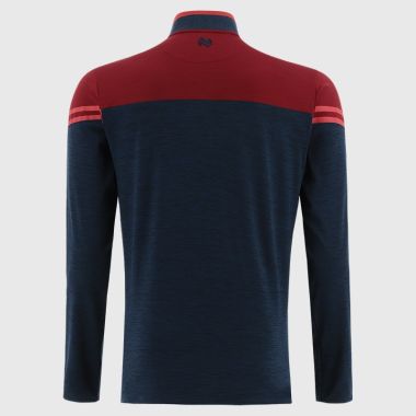 O'Neills Cork GAA Men's Sedona Brushed Half Zip Top Marine / Red