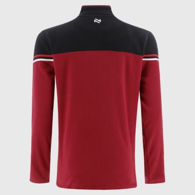 O'Neills Tyrone GAA Kids' Sedona Snap Button Fleece Red / Black / Red