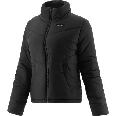 Women&#039;s Selena Boxy Puffer Jacket Black / Gold
