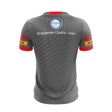 Singapore Gaelic Lions Women&#039;s Fit 2022 Short Sleeve Training Top (Dark Grey)