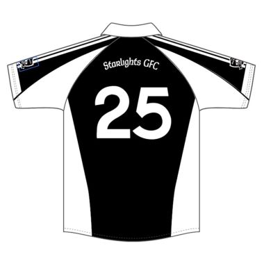 Starlights GFC Santry Kids&#039; Jersey (Black / White)