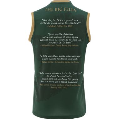 O&#039;Neills Michael Collins Commemoration Vest Green