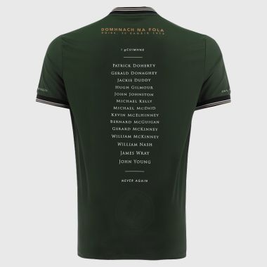O'Neills Derry Bloody Sunday Commemoration Jersey Green