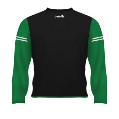 St Patrick&#039;s College Ballymena Bolton Fleece Crew Neck Top Black / Green / White