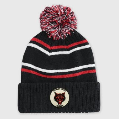 Stanley River Wolves Bluestack Bobble Hat