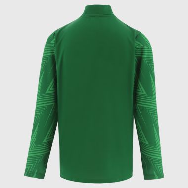 O&#039;Neills Cliftonville FC Kids&#039; Sub X Brushed Half Zip Top Bottle / Green / White
