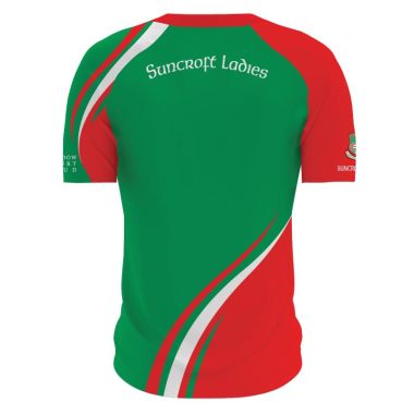 Suncroft GFC Women&#039;s Fit LGFA Jersey (Green / Red)