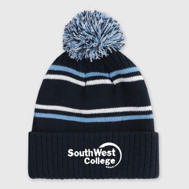 South West College Kids' Bluestack Bobble Hat