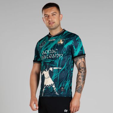 O&#039;Neills Men&#039;s Tailteann Games Jersey Player Fit Gift Box Green