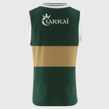 O'Neills Kerry GAA Kids' Home Vest 2026